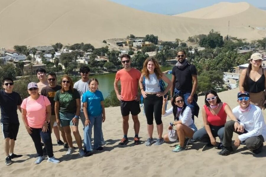 From Lima: Day Trip to Paracas, Ica & Oasis Huacachina - Huacachina’s oasis and desert setting