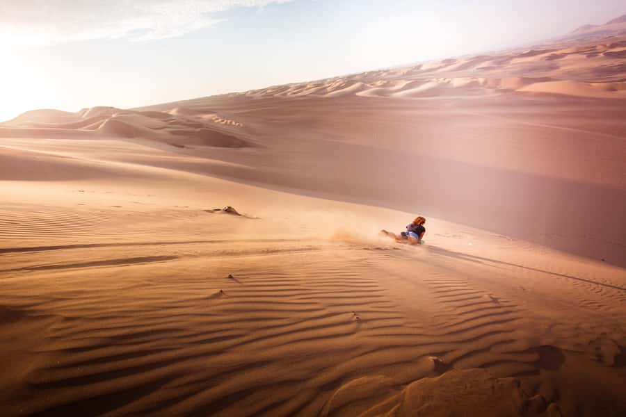 From Lima: Paracas and Huacachina Oasis Full Day Guided Tour - Huacachina and the dunes around the oasis