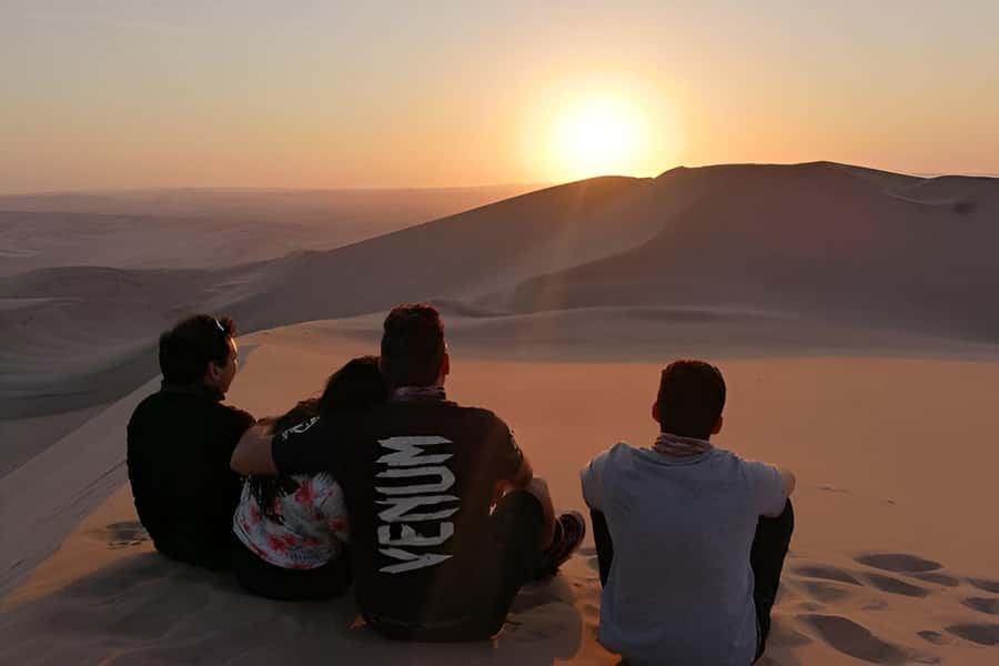 From Lima: Sunset in Huacachina Oasis & vinneyard with lunch - Ica winery, wine, pisco, and lunch