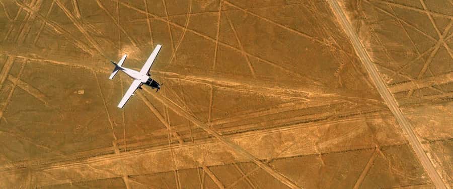 From Nazca: Small plane flight over the Nazca Lines - Inside the six-passenger Cessna 207A