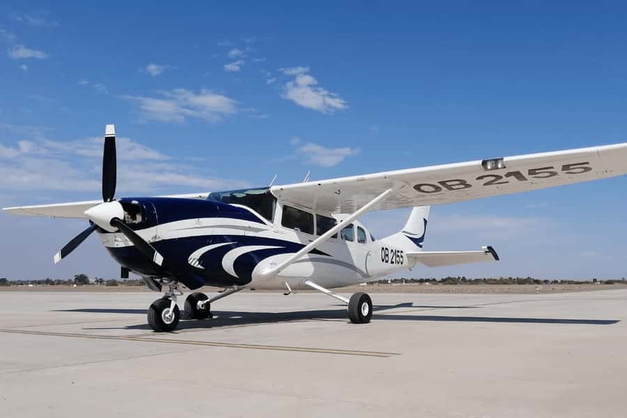 From Nazca: Small plane flight over the Nazca Lines - From your Nazca hotel to Maria Reiche Neumann Airport