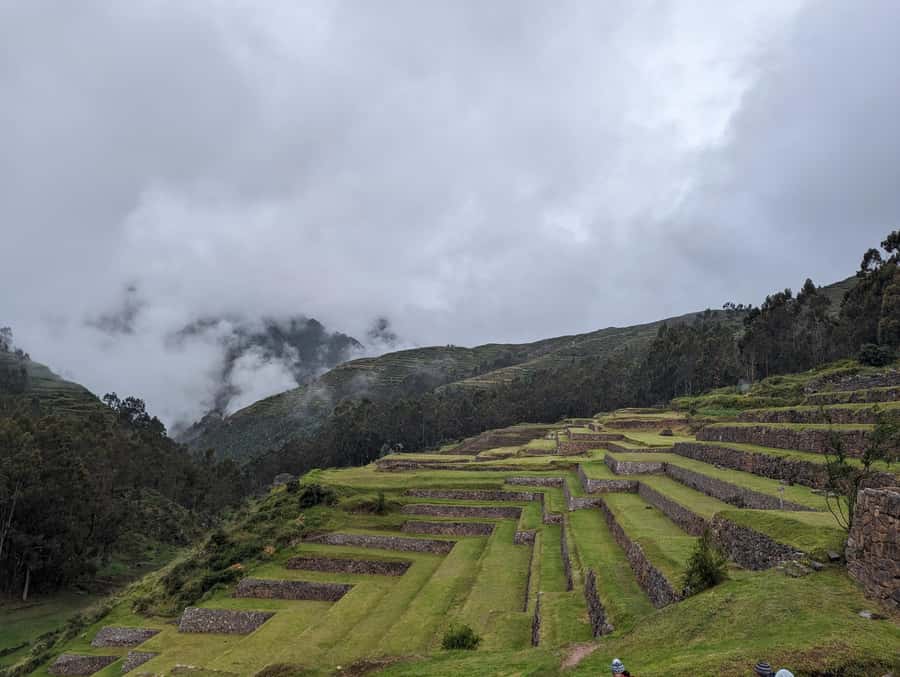 From Ollantaytambo:Moray, Salt Mines, Chinchero end in Cusco - Lunch in Maras gives the middle of the day a useful pause