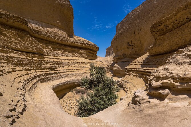 Full Day Tour Canyon of the Lost in Ica Desert - The viewpoint above a 150-meter gorge