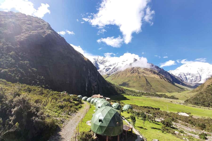 "Glamping Sky Lodge Domes" 2-Day Humantay Lake & Salkantay - The 4:30 a.m. pickup from Cusco
