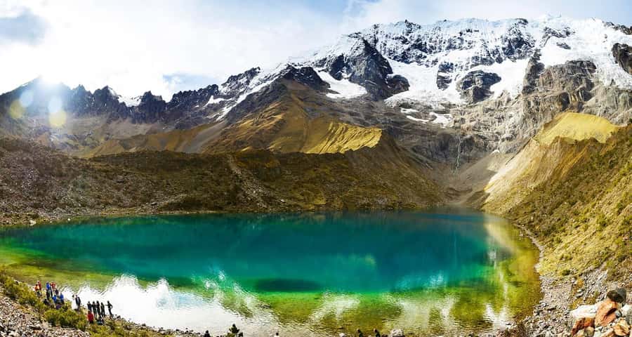 "Glamping Sky Lodge Domes" 2-Day Humantay Lake & Salkantay - The 6:30 a.m. climb to Salkantay Pass
