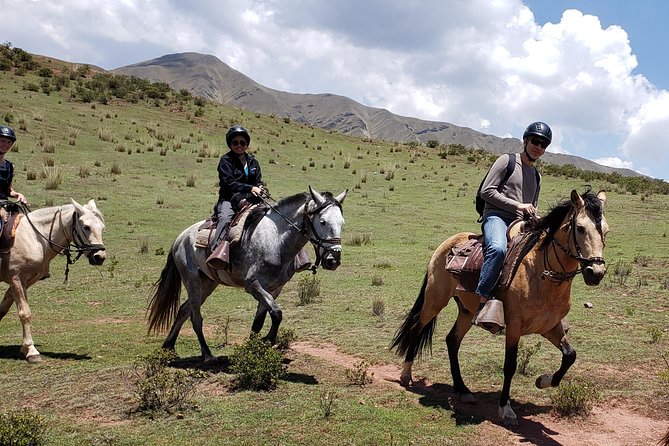 Horseback Riding Plus Tour to Sacsayhuaman, Quenqo, Puka Pucara and Tambomachay - Sacsayhuaman: huge stones above Cusco