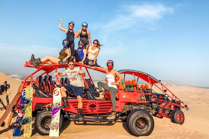 Huacachina Sandboard - From Huacachina oasis to the open dunes