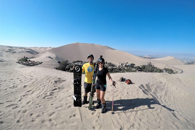 Huacachina Sandboard - Professional boards make this more than a bodyboard ride