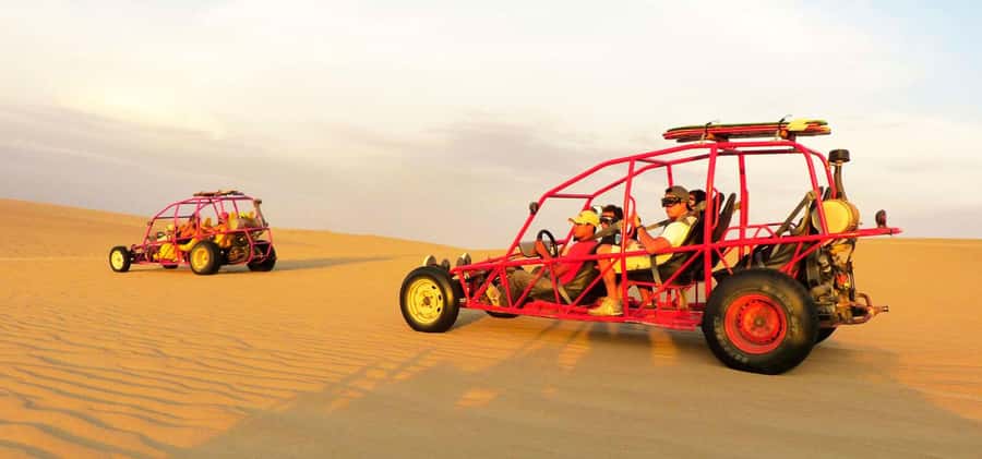 Huacachina: Sandboarding and Dune Buggy Tour + Sunset - Sunset From the Open Desert