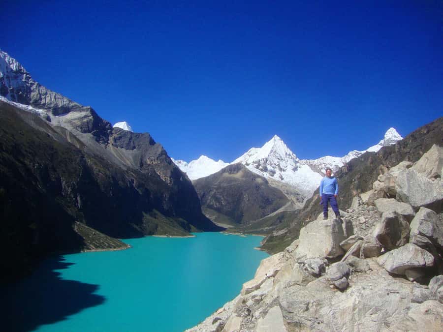 Huaraz: Full-day Tour to Lake Parón with Optional Lunch - A Cordillera Blanca view before the lake