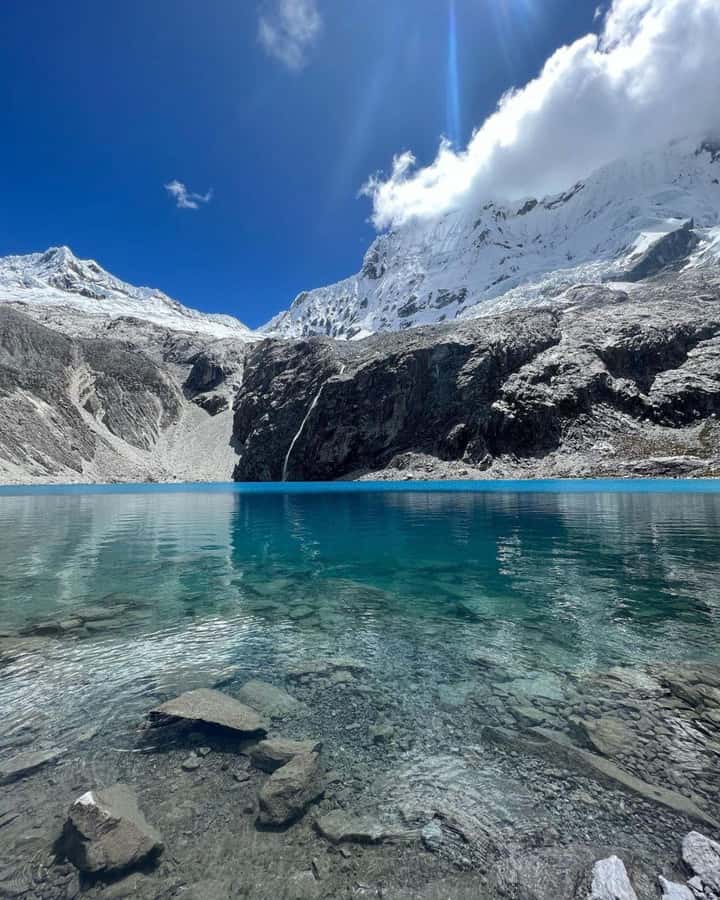 Huaraz: Laguna 69 | Cordillera Blanca | Hike to Lake 69 - Entering Huascaran National Park