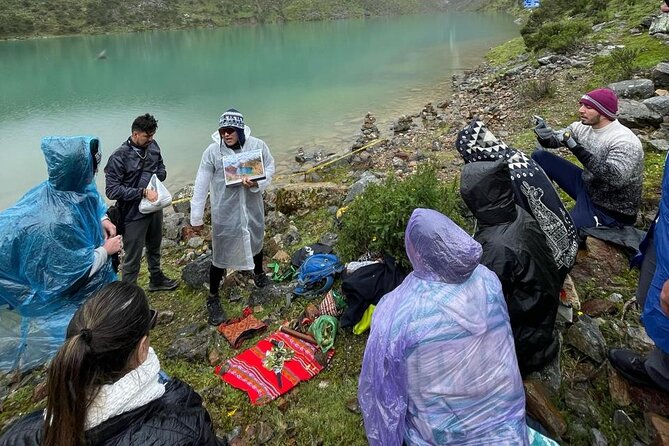 Humantay Lagoon Tour - Reaching the turquoise water