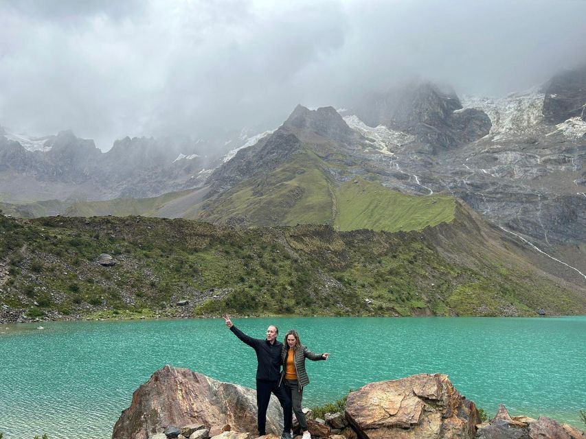 Lagoon Humantay. Full Day Tour with Breakfast and Lunch - Reaching the turquoise water below Salkantay