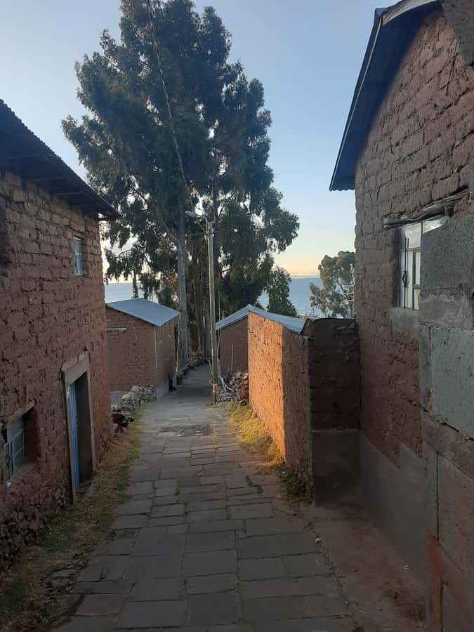LAKE TITICACA 2-DAY EXCURSION: UROS AMANTANI AND TAQUILE + 3 MEALS - Taquile Island and its agricultural terraces