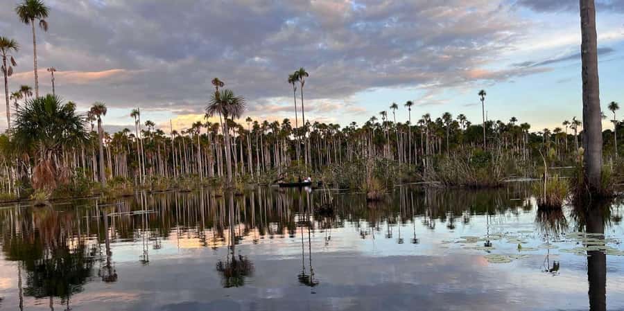 Lake Yacumama - Sunrise or Sunset - Lake Yacumama, an old river channel with a new life