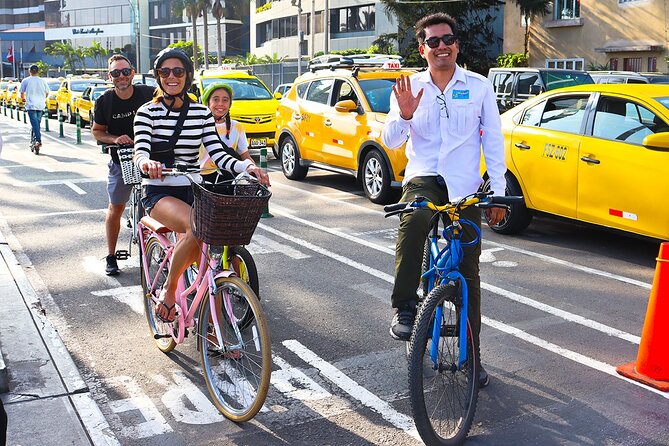 Lima Bike Tour in Miraflores & Barranco - Shared small group - La Paz Bridge and the Costa Verde Viewpoints