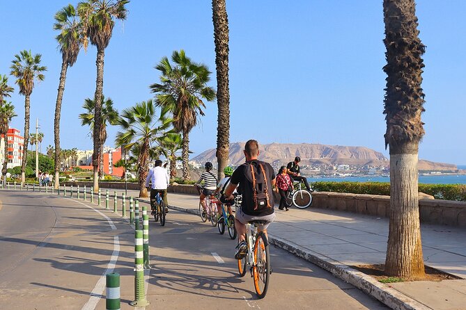 Lima Bike Tour in Miraflores & Barranco - Shared small group - Walking Barranco’s Bridge and Murals