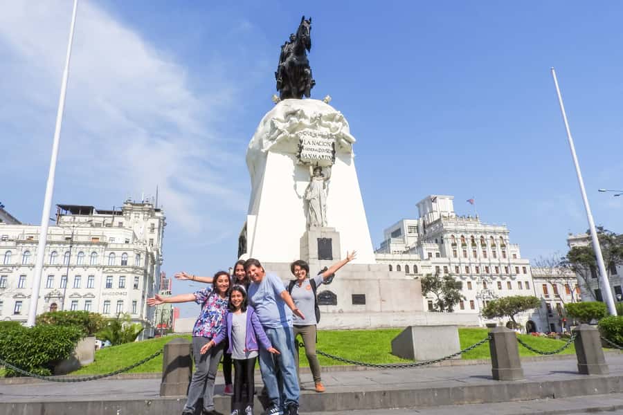 Lima: City Highlights Small Group Tour - Plaza San Martín and Lima’s republican face