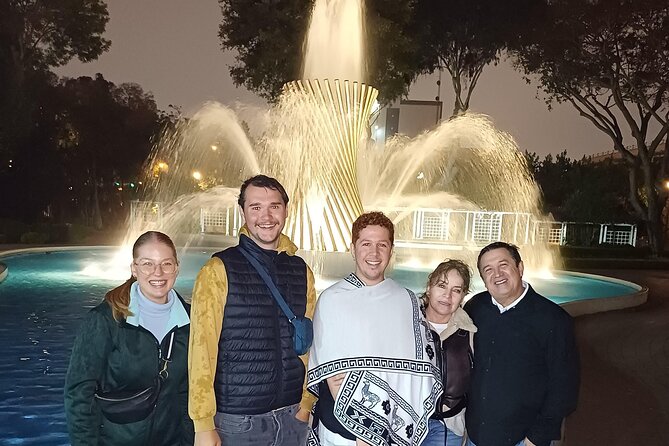Lima Evening Tour: Magic Water Circuit & Fountain Show - What happens during the two-hour park visit
