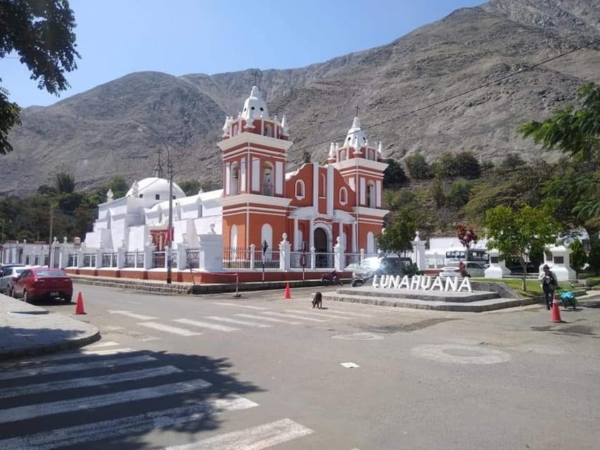 Lima: Lunuhuaná Extreme All In + Cerro Azul + Rafting + ATV + Canopy - Lunahuaná’s main square and colonial church