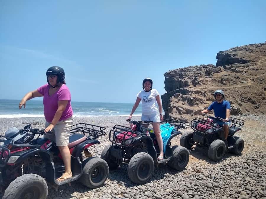 Lima: Lunuhuaná Extreme All In + Cerro Azul + Rafting + ATV + Canopy - Wine and pisco at Viñedos De Villa