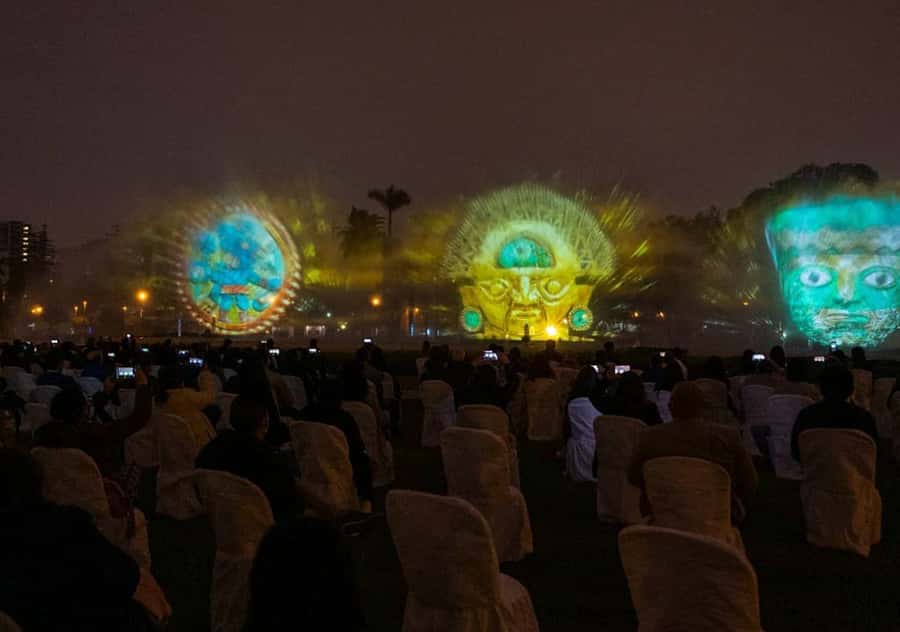 Lima: Magic Water Circuit and Dinner Show Tickets - El Parque de la Reserva and the 80-meter water jet