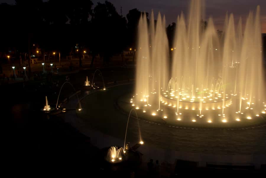 Lima: Magic Water Circuit with Dinner - The park’s music, lasers, and water-screen show