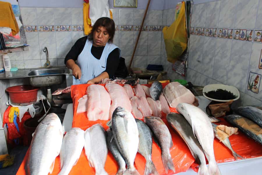 Lima: Market Tour, 35 Fruits Tasting & Cooking Class - Fifty minutes of Peruvian ingredients