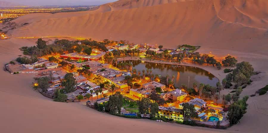 Lima: Paracas and the Huacachina Oasis Guided Day Tour - Pisco, wine, and a Quebranta lunch