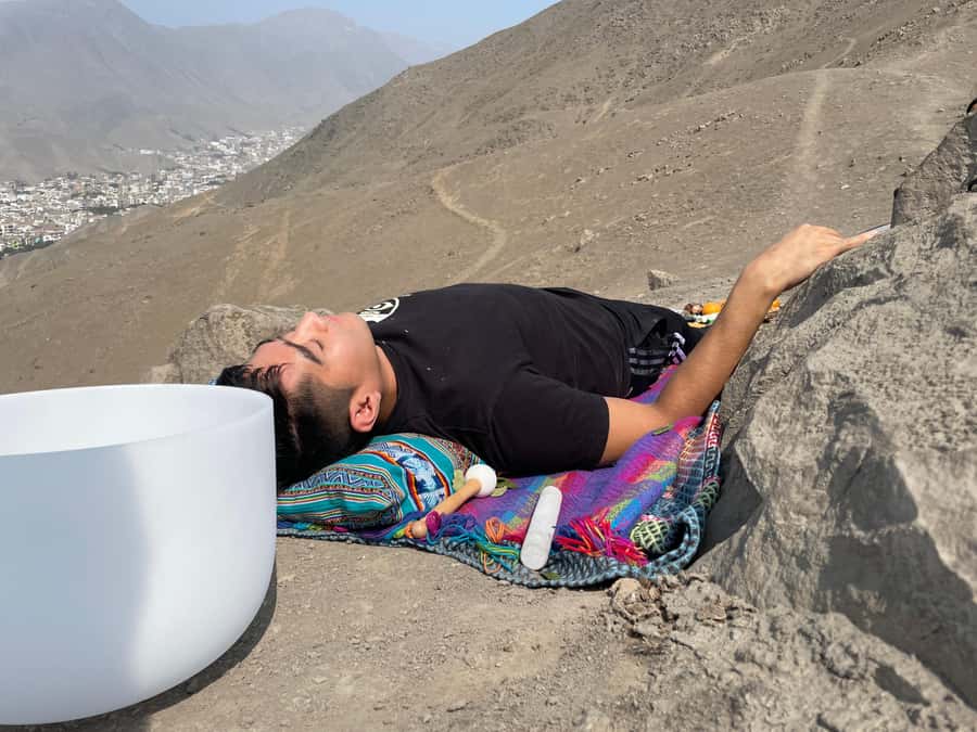 Lima: Spiritual Healing with Xanga - The Smokeable Ayahuasca - The 20-minute hike to the ceremony site