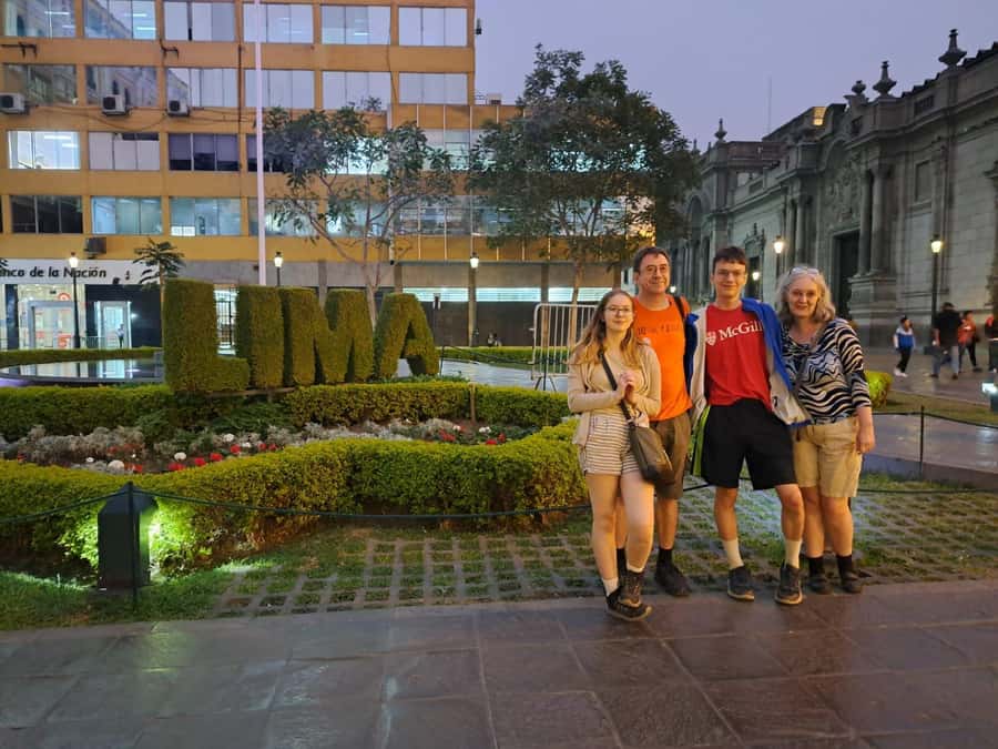 Lima: Water Magic Circuit, Downtown and Catacombs Night Tour - The Magic Water Circuit after sunset