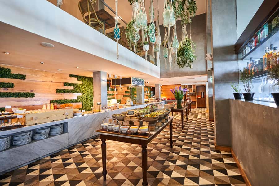 Lunch Menu at Mangos Larcomar restaurant - What arrives with the $48 lunch