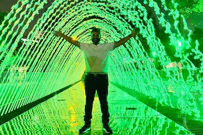 Magic Water & Laser Light Show Including Pickup And Drop-Off - The guided walk through 13 fountains