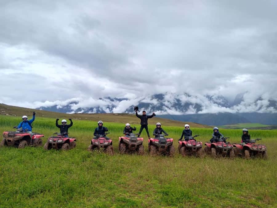 Maras and Huaypo lagoon by ATV from Cuzco | Local Operator - Huaypo Lagoon and its mountain setting
