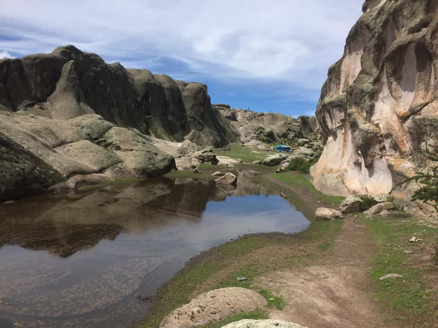 Marcahuasi Experience in Lima - Breakfast, water, and the climb toward San Pedro de Casta