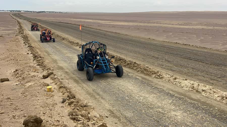 Mini Buggy GO KART in Paracas National Reserve - Yumaque Beach: a calm first pause
