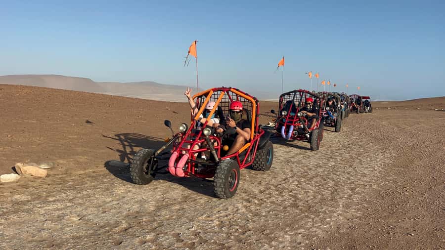 Mini Buggy GO KART in Paracas National Reserve - The upper viewpoint: the widest view of the reserve