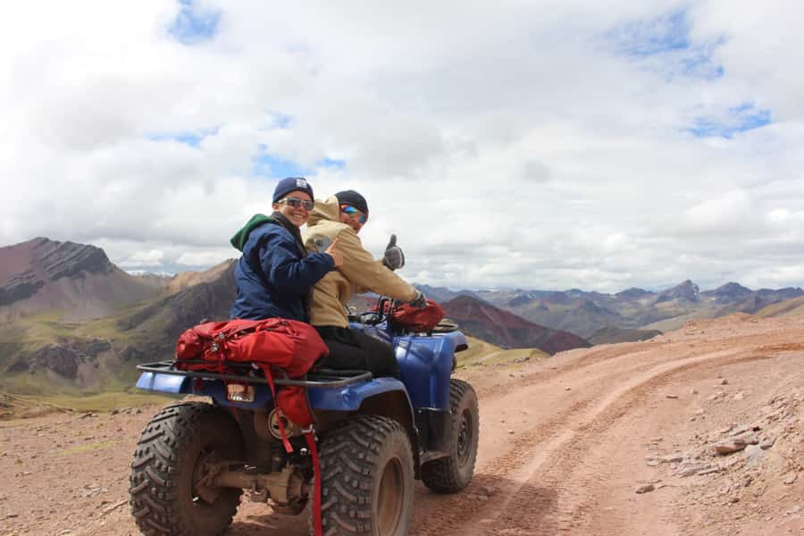 Montaña de Colores: tour en cuatrimotos día completo - Returning by ATV, with one important warning