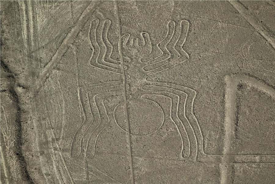 Nazca: Overflight of the Nazca Lines - The 35-minute route and its 13 major figures