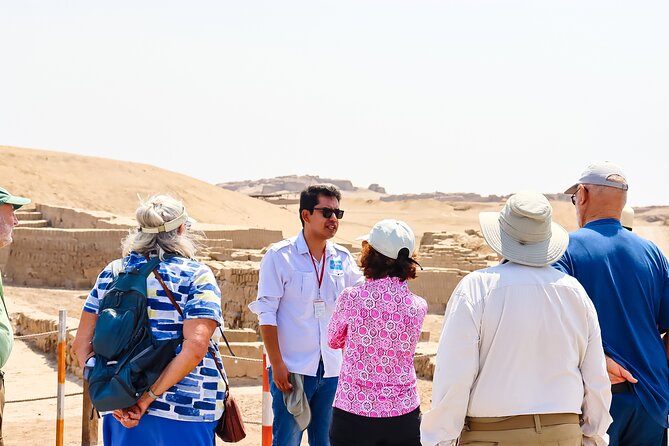 Pachacamac's Inka Pyramids Tour including Museum Small-Group - Walking among the adobe pyramids