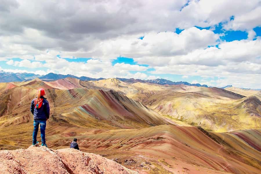 Palcoyo mountain hiking + stone forests - Why Palcoyo is more than another rainbow mountain