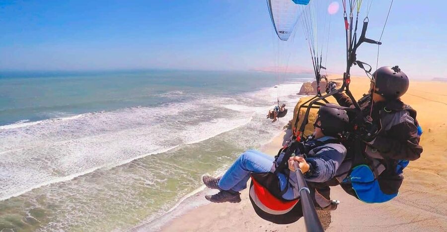 Paracas : Paragliding - Fly Like a Bird - The views you are paying for