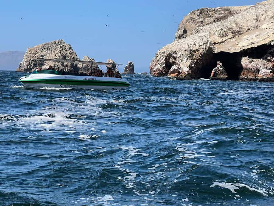 Paracas: speedboat BALLESTAS ISLANDS TOUR - The speedboat ride and what the two hours really mean