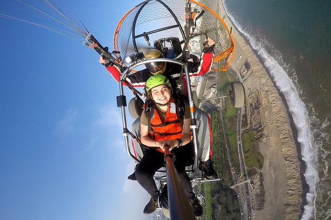 Paragliding in Lima - Costa Verde - What the 10 to 15 minute flight feels like