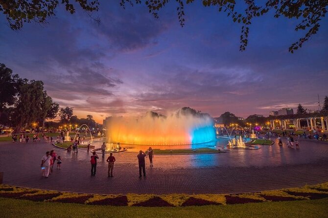 Private Lima Night Tour Including Magic Water Circuit - Cancellation and pickup details to keep in mind