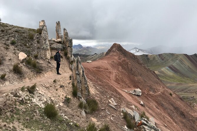 PRIVATE Palccoyo Rainbow Mountain tour - The uphill walk at 5,000 meters