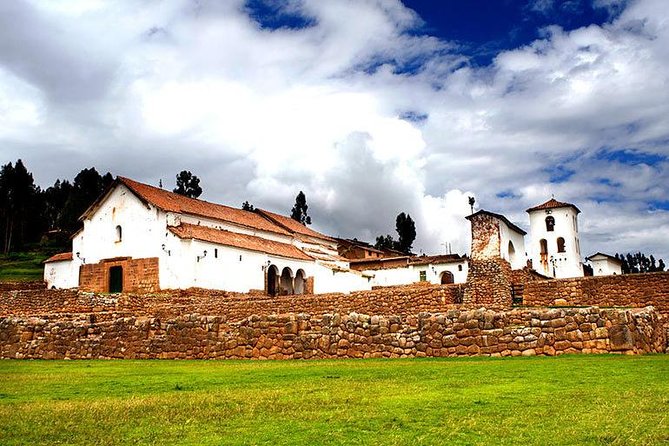 Private Tour: 2-Day Exploration of the Sacred Valley and Machu Picchu - The Maras Salt Mines in white and brown