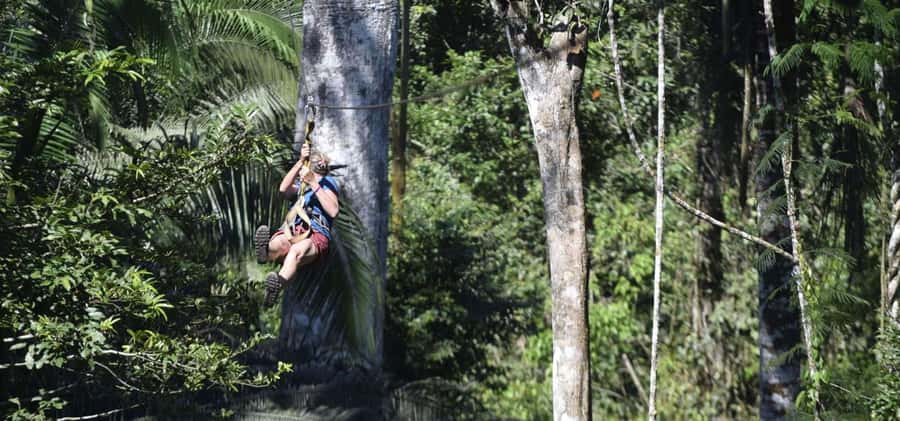 Puerto Maldonado: Jungle Adventure |Zipline + Canopy + Kayak - A full day beside the Madre de Dios River