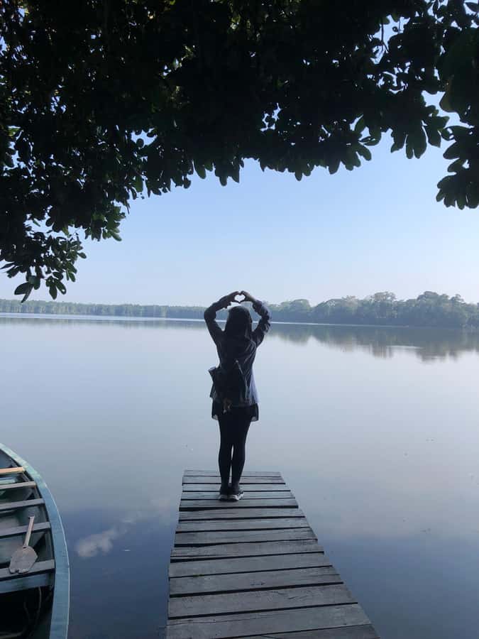 Puerto Maldonado: Lago Sandoval Day Trip with Lunch - The motorboat ride and reserve checkpoint