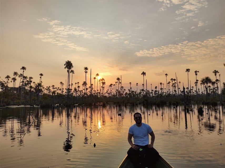 Puerto Maldonado: Lake Yacumama sunset and piranha fishing - Macaws, parrots, and the evening change